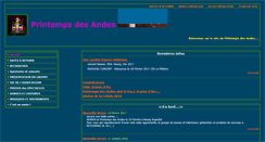 Desktop Screenshot of printempsdesandes.com