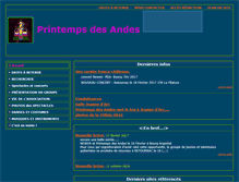 Tablet Screenshot of printempsdesandes.com